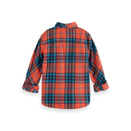 Scotch & Soda Koszula w kolorze niebiesko-pomarańczowym 140 okazja Limango Polska