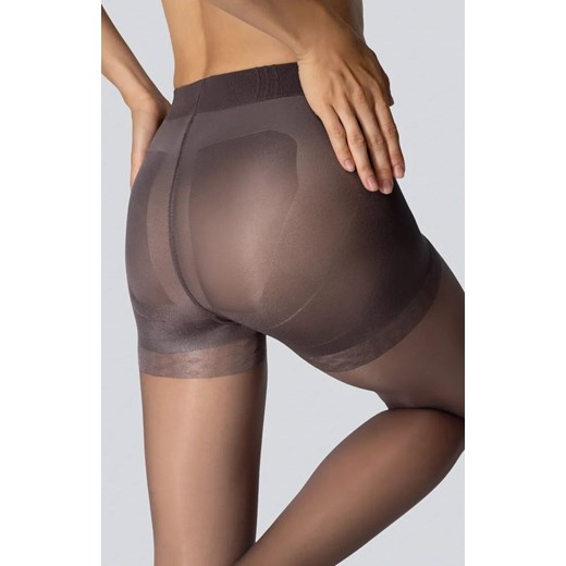 Rajstopy damskie modelujące push-up szare 20 DEN Fumo, Kolor szary, Rozmiar 2, Mona ze sklepu Intymna w kategorii Rajstopy - zdjęcie 183682937