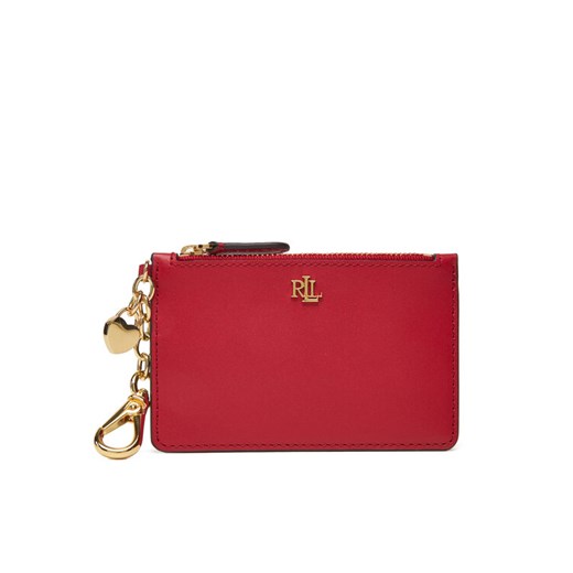 Etui na karty kredytowe LAUREN RALPH LAUREN 432962368003 Czerwony ze sklepu eobuwie.pl w kategorii Portfele męskie - zdjęcie 183683197