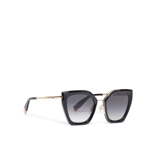 Okulary przeciwsłoneczne Furla Sunglasses WD00129 ACM000 O6000 Czarny ze sklepu eobuwie.pl w kategorii Okulary przeciwsłoneczne damskie - zdjęcie 183683235