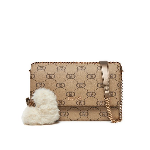 Torebka Liu Jo Ecs S Crossbody AF4253 E0668 Beżowy ze sklepu eobuwie.pl w kategorii Kopertówki - zdjęcie 183683247
