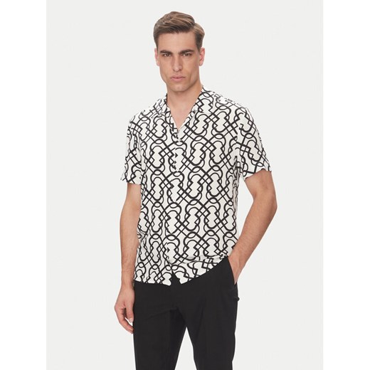 Baldessarini Koszula B3 76002.3720 Biały Regular Fit ze sklepu MODIVO w kategorii Koszule męskie - zdjęcie 183683829