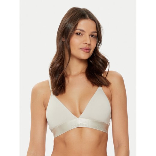 Calvin Klein Underwear Biustonosz braletka 000QF7994E Beżowy ze sklepu MODIVO w kategorii Biustonosze - zdjęcie 183683838