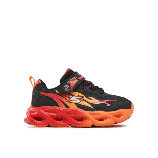 Skechers Sneakersy Heat Flux 400103L/BKRD Czarny ze sklepu MODIVO w kategorii Buty sportowe dziecięce - zdjęcie 183683859