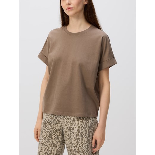 Reserved - T-shirt kimono - brązowy ze sklepu Reserved w kategorii Bluzki damskie - zdjęcie 183684878