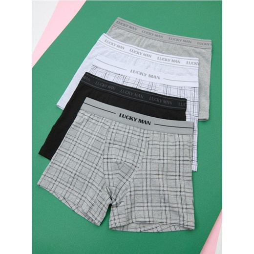 Sinsay - Bokserki Long 5 pack - wielobarwny ze sklepu Sinsay w kategorii Majtki męskie - zdjęcie 183685708