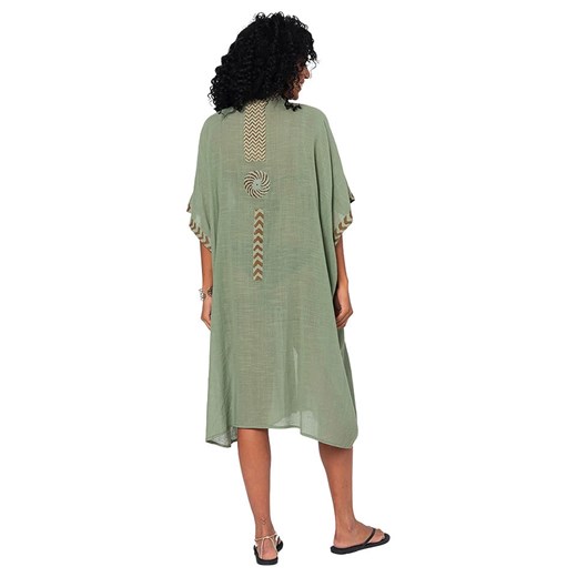 Aller Simplement Kimono w kolorze zielonym Aller Simplement 34-44 wyprzedaż Limango Polska