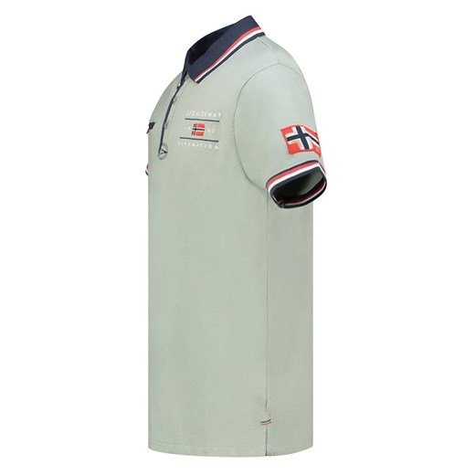 T-shirt męski Geographical Norway z krótkim rękawem