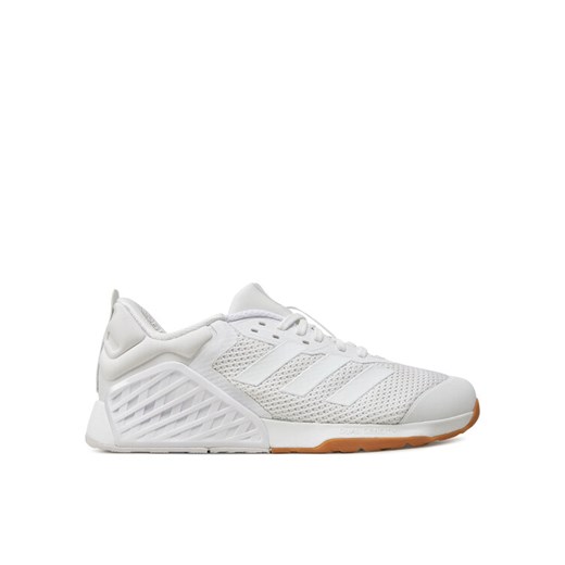 Buty na siłownię adidas Dropset 3 ID8628 Biały ze sklepu eobuwie.pl w kategorii Buty sportowe męskie - zdjęcie 183687548