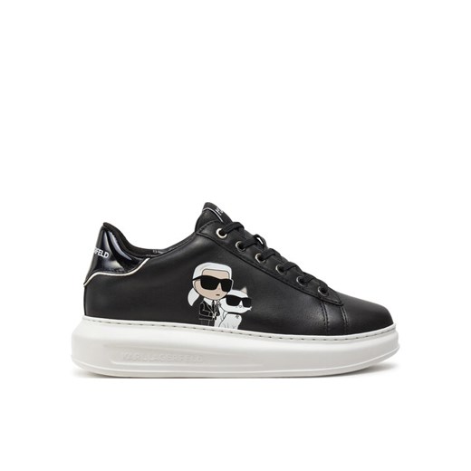 Sneakersy KARL LAGERFELD KL62524T Czarny Karl Lagerfeld 37 eobuwie.pl