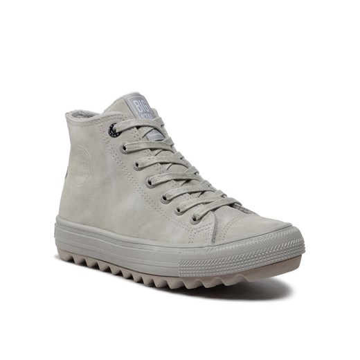 Sneakersy Big Star Shoes GG274070 Szary ze sklepu eobuwie.pl w kategorii Trampki damskie - zdjęcie 183687618