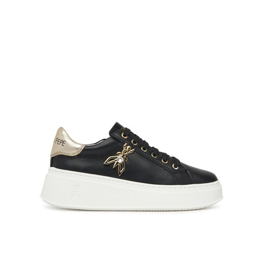 Sneakersy Patrizia Pepe PPJ303 31 Czarny ze sklepu eobuwie.pl w kategorii Buty sportowe damskie - zdjęcie 183687699