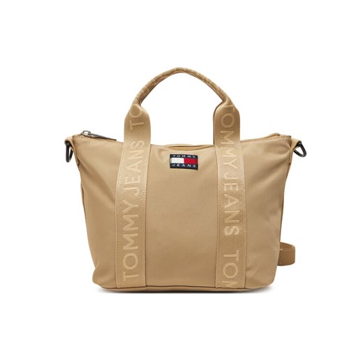 Torebka Tommy Jeans Tjw Ess Daily Mini Tote AW0AW17288 Beżowy Tommy Jeans 00 eobuwie.pl