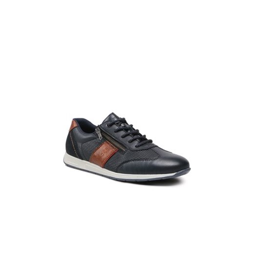 Sneakersy Rieker 11927-14 Granatowy Rieker 42 eobuwie.pl