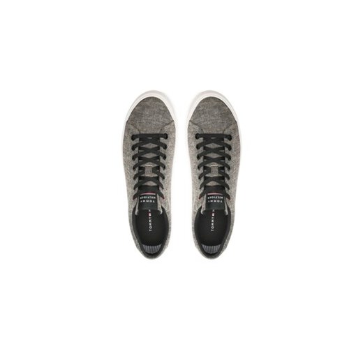 Tenisówki Tommy Hilfiger Th Hi Vulc Core Low Chambray FM0FM04738 Szary Tommy Hilfiger 40 eobuwie.pl