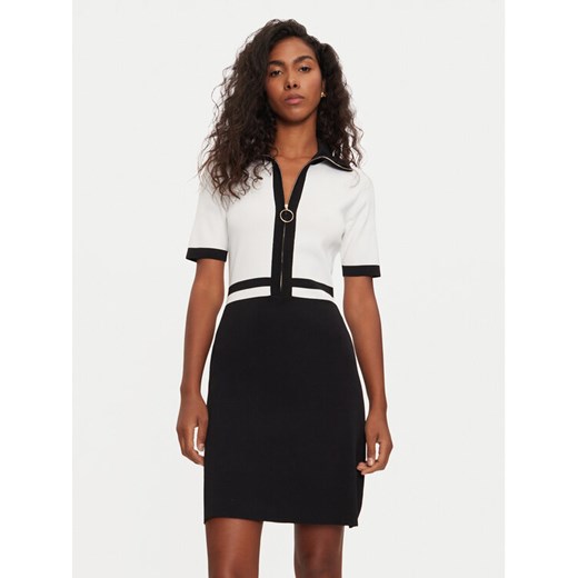 Morgan Sukienka dzianinowa 242-RMICA Czarny Slim Fit Morgan L MODIVO