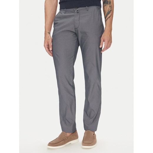 Pierre Cardin Chinosy C3 33730.1060 Szary Slim Fit ze sklepu MODIVO w kategorii Spodnie męskie - zdjęcie 183689109