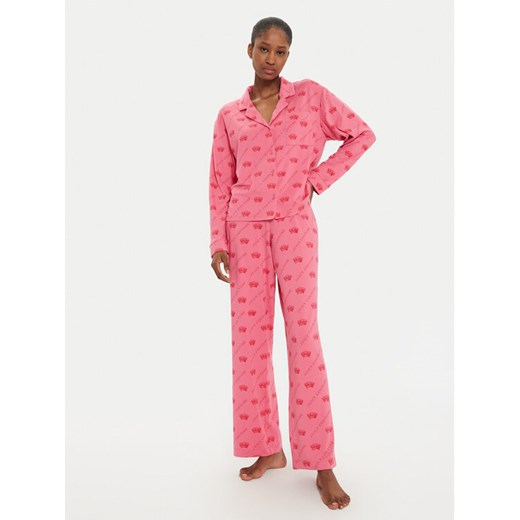 Juicy Couture Piżama Estelle & Nolan JCLPJ224510 Różowy Relaxed Fit ze sklepu MODIVO w kategorii Piżamy damskie - zdjęcie 183689218
