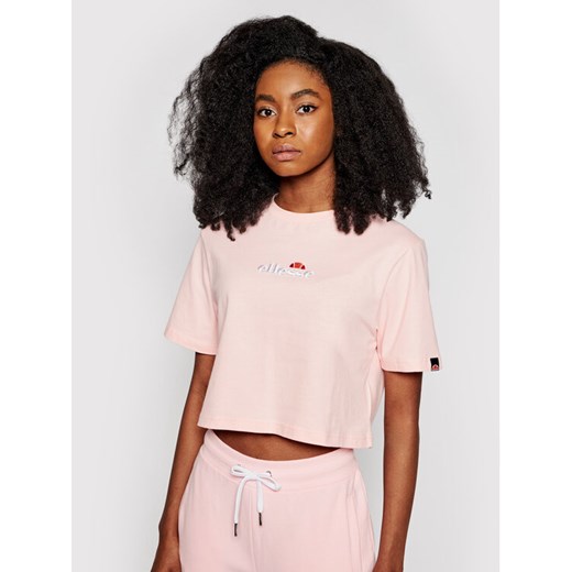 Ellesse T-Shirt Fireball SGB06838 Różowy Loose Fit ze sklepu MODIVO w kategorii Bluzki damskie - zdjęcie 183689259