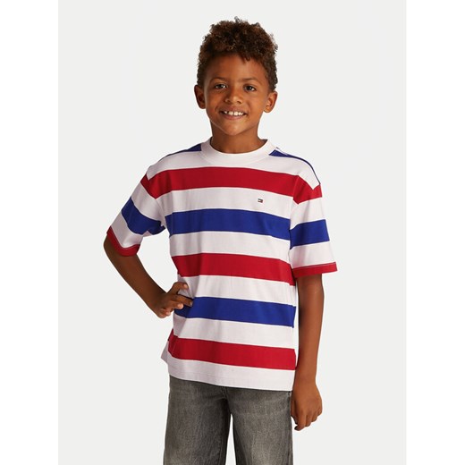 Tommy Hilfiger T-Shirt Essential Archive KB0KB09646 S Kolorowy Regular Fit Tommy Hilfiger 7Y MODIVO