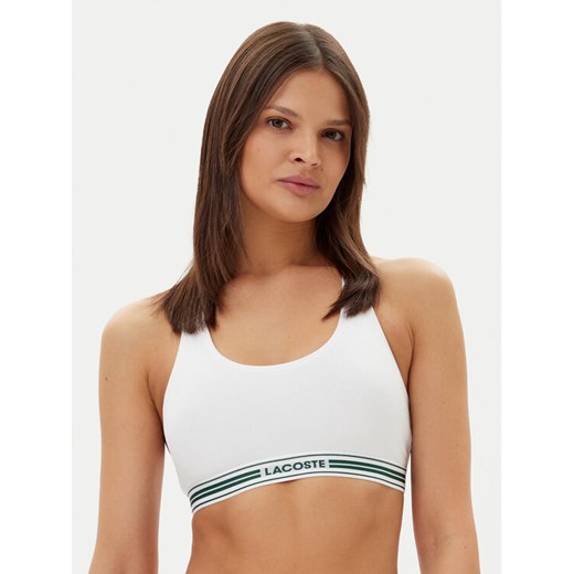 Lacoste Biustonosz top IF8167 Biały ze sklepu MODIVO w kategorii Biustonosze - zdjęcie 183689339