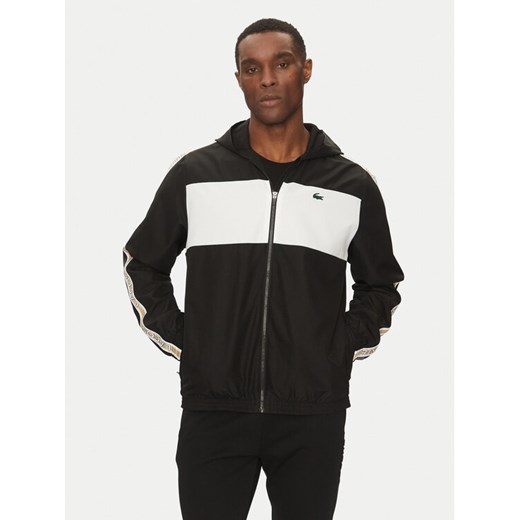 Lacoste Kurtka przejściowa BH8972 Czarny Regular Fit ze sklepu MODIVO w kategorii Kurtki męskie - zdjęcie 183689397