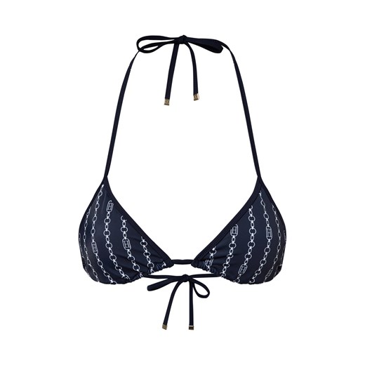 Tommy Hilfiger Góra od bikinigo Kobiety granatowy wzorzysty ze sklepu vangraaf w kategorii Stroje kąpielowe - zdjęcie 183691536