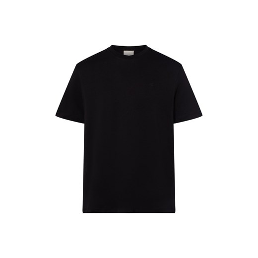 Calvin Klein Koszulka męska Mężczyźni Bawełna czarny jednolity ze sklepu vangraaf w kategorii T-shirty męskie - zdjęcie 183691566