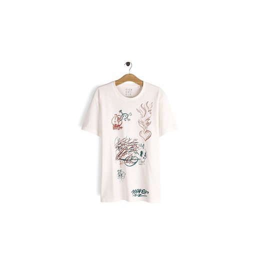 GATE Bawełniana koszulka z nadrukiem S ze sklepu gateshop w kategorii T-shirty męskie - zdjęcie 183693155