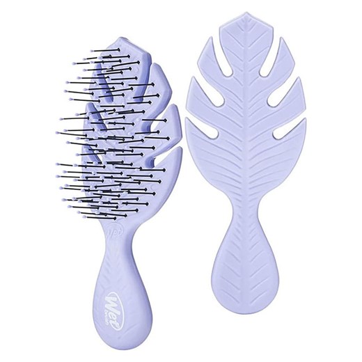 Wet brush Mini szczotka &quot;Go Green Detangler&quot; w kolorze fioletowym ze sklepu Limango Polska w kategorii Szczotki do włosów - zdjęcie 183693687