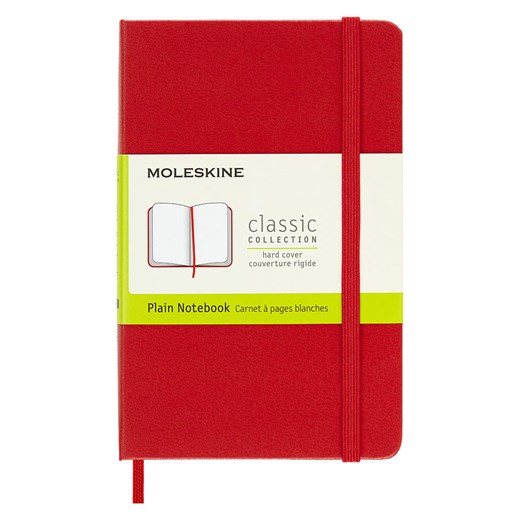Moleskine Notatnik w kolorze czerwonym - 9 x 14 cm ze sklepu Limango Polska w kategorii Akcesoria biurowe - zdjęcie 183693809
