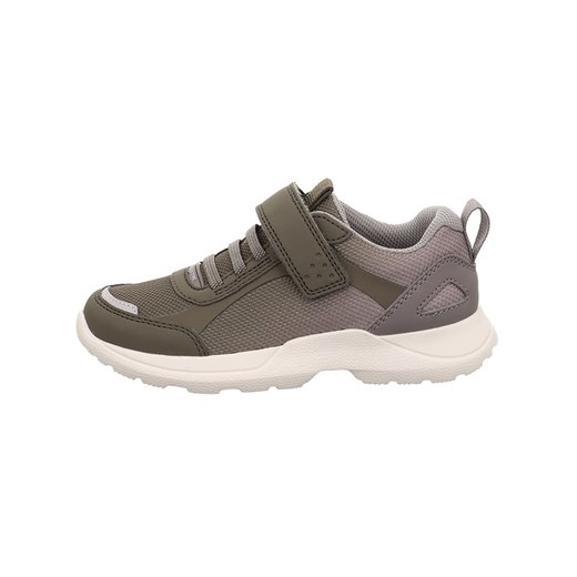 superfit Skórzane sneakersy &quot;Rush&quot; w kolorze szaro-oliwkowym ze sklepu Limango Polska w kategorii Buty sportowe dziecięce - zdjęcie 183693966