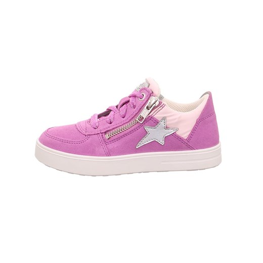 superfit Skórzane sneakersy &quot;Stella&quot; w kolorze jasnoróżowo-fioletowym Superfit 36 promocja Limango Polska