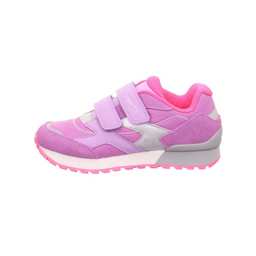 superfit Skórzane sneakersy &quot;Dash&quot; w kolorze różowo-fioletowym ze sklepu Limango Polska w kategorii Buty sportowe dziecięce - zdjęcie 183694356