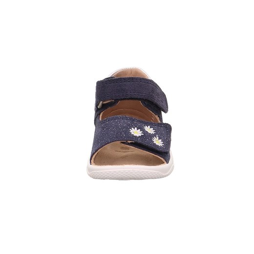 superfit Skórzane sandały &quot;Polly&quot; w kolorze granatowo-białym Superfit 25 okazja Limango Polska