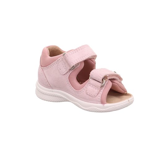 superfit Skórzane sandały &quot;Polly&quot; w kolorze jasnoróżowym Superfit 24 okazja Limango Polska