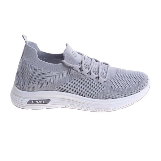 Wsuwane szare buty sportowe męskie /C1-1 17755 GF285/ ze sklepu Pantofelek24.pl w kategorii Buty sportowe męskie - zdjęcie 183694798