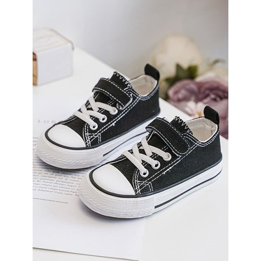 Rock &amp; Joy Sneakersy w kolorze czarnym ze sklepu Limango Polska w kategorii Trampki dziecięce - zdjęcie 183694905