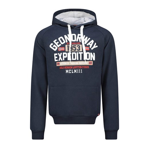 Geographical Norway Bluza &quot;Germanito&quot; w kolorze granatowym ze sklepu Limango Polska w kategorii Bluzy męskie - zdjęcie 183694936