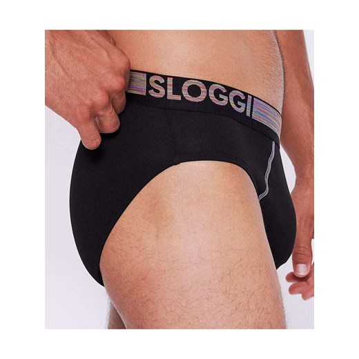 Sloggi Slipy (2 pary) &quot;Go ABC&quot; w kolorze czarnym Sloggi M okazyjna cena Limango Polska