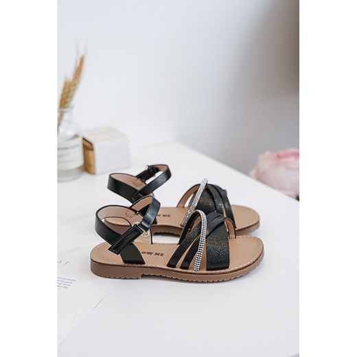 Rock &amp; Joy Sandały w kolorze czarnym Rock & Joy 33 wyprzedaż Limango Polska