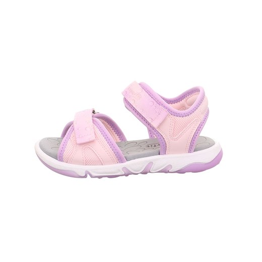 superfit Skórzane sandały &quot;Pebbles&quot; w kolorze jasnoróżowo-fioletowym ze sklepu Limango Polska w kategorii Sandały dziecięce - zdjęcie 183695528