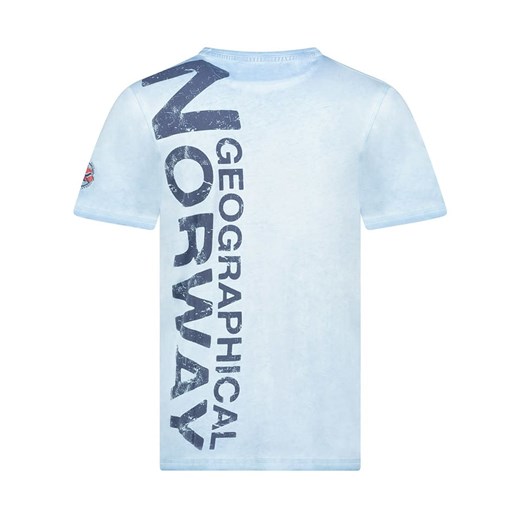 T-shirt męski Geographical Norway z krótkim rękawem