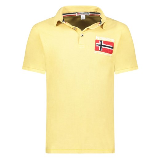 Geographical Norway Koszulka polo &quot;Kinvite&quot; w kolorze żółtym ze sklepu Limango Polska w kategorii T-shirty męskie - zdjęcie 183695688