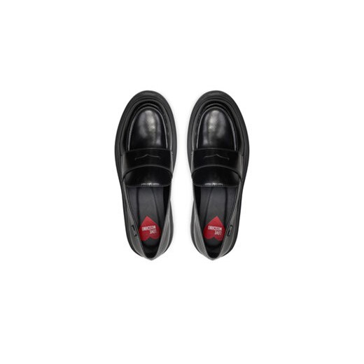 Loafersy LOVE MOSCHINO JA10255G1LJD0000 Czarny Love Moschino 40 eobuwie.pl