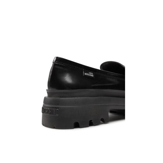 Loafersy LOVE MOSCHINO JA10255G1LJD0000 Czarny Love Moschino 40 eobuwie.pl