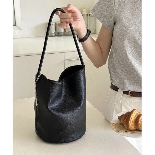 Mała torba tuba - Czarny ze sklepu Intimica.pl w kategorii Torby Shopper bag - zdjęcie 183699185