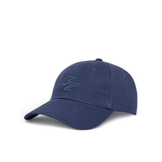 Czapka z daszkiem Tommy Hilfiger Embroidered Cap AW0AW17489 Granatowy ze sklepu eobuwie.pl w kategorii Czapki z daszkiem damskie - zdjęcie 183699259