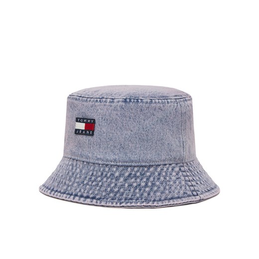 Kapelusz Tommy Jeans Tjw Heritage Denim Bucket Hat AW0AW17816 Różowy ze sklepu eobuwie.pl w kategorii Kapelusze damskie - zdjęcie 183699296