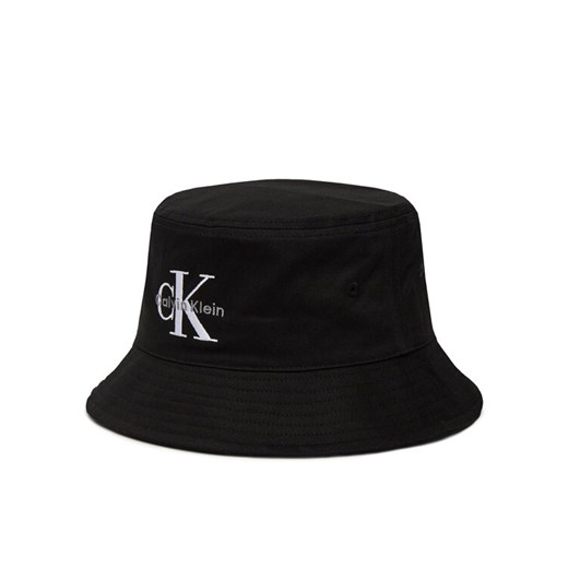 Kapelusz Calvin Klein Jeans Monologo LV04K5017G Czarny ze sklepu eobuwie.pl w kategorii Kapelusze męskie - zdjęcie 183699305